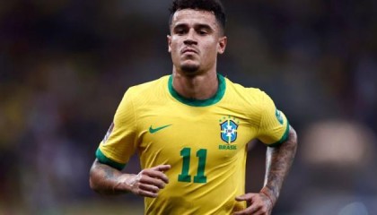 v体育-腿部肌肉伤歇6周 库蒂尼奥铁定无缘今年世界杯！