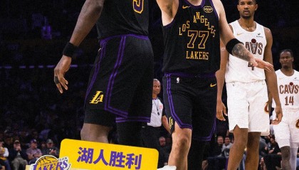 湖人大胜骑士取4连胜！东契奇42+12冲月最佳，詹姆斯第5冠有戏了